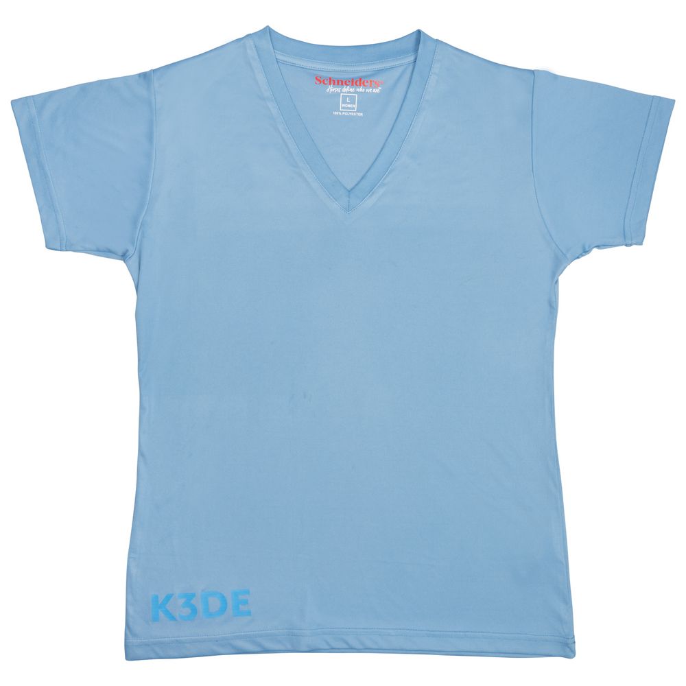 K3DE Eventing Horse Ladies V-Neck T-Shirt