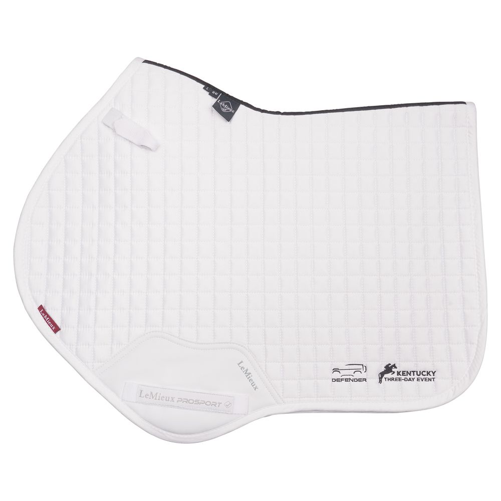 K3DE Defender LeMieux® Prosport Close Contact Suede Saddle Pad