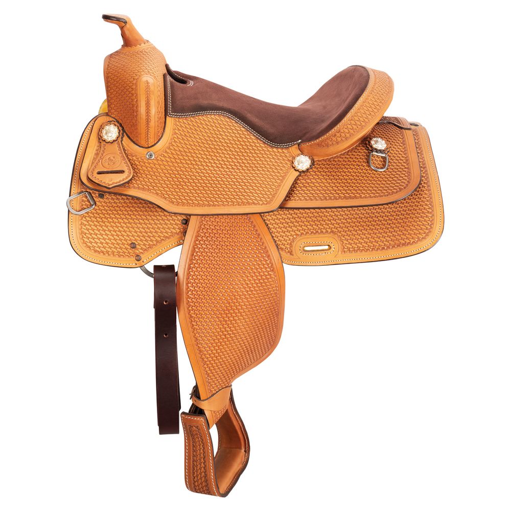 Schneiders® Basketweave All Around Western Saddle
