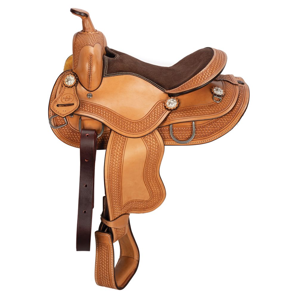 Schneiders® Tooled Youth Western Saddle