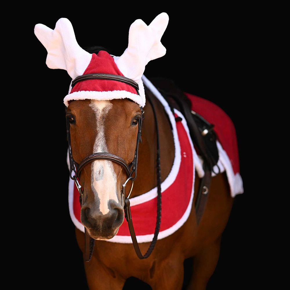 Horze Santa Reindeer Cap