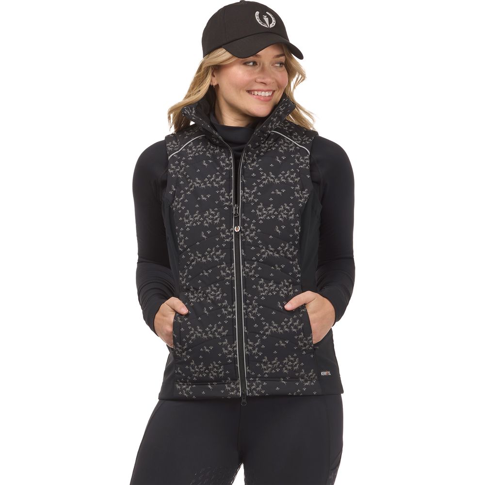 Kerrits® Horse Reflection Quilted Vest
