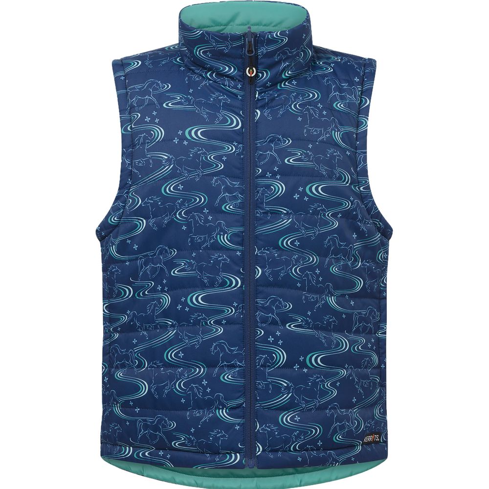 Kerrits® Kids Ride the Wind Reversible Quilted Vest