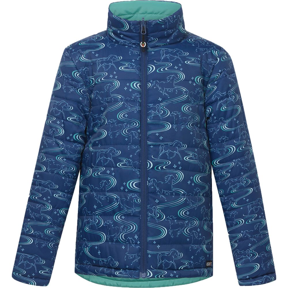 Kerrits® Kids Ride the Wind Reversible Quilted Jacket