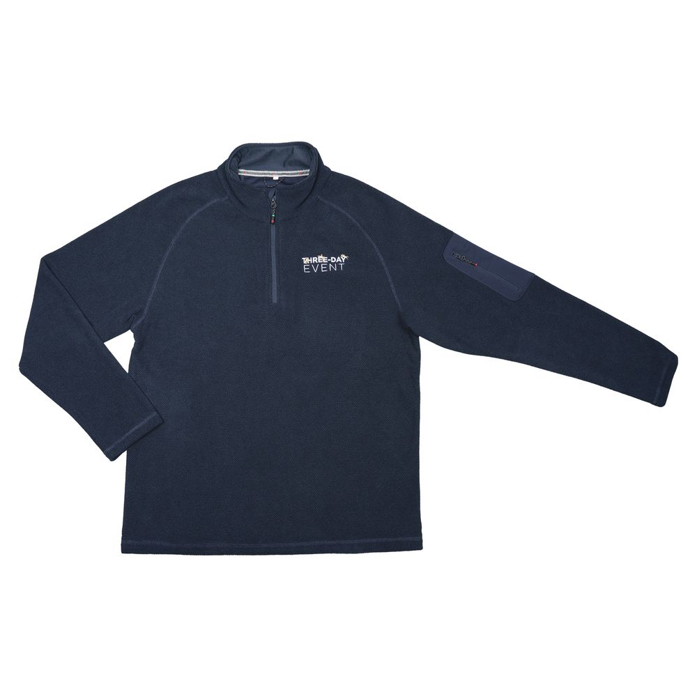 K3DE Dubarry Three-Day Event Unisex Quarter Zip Fleece Pullover Shirt