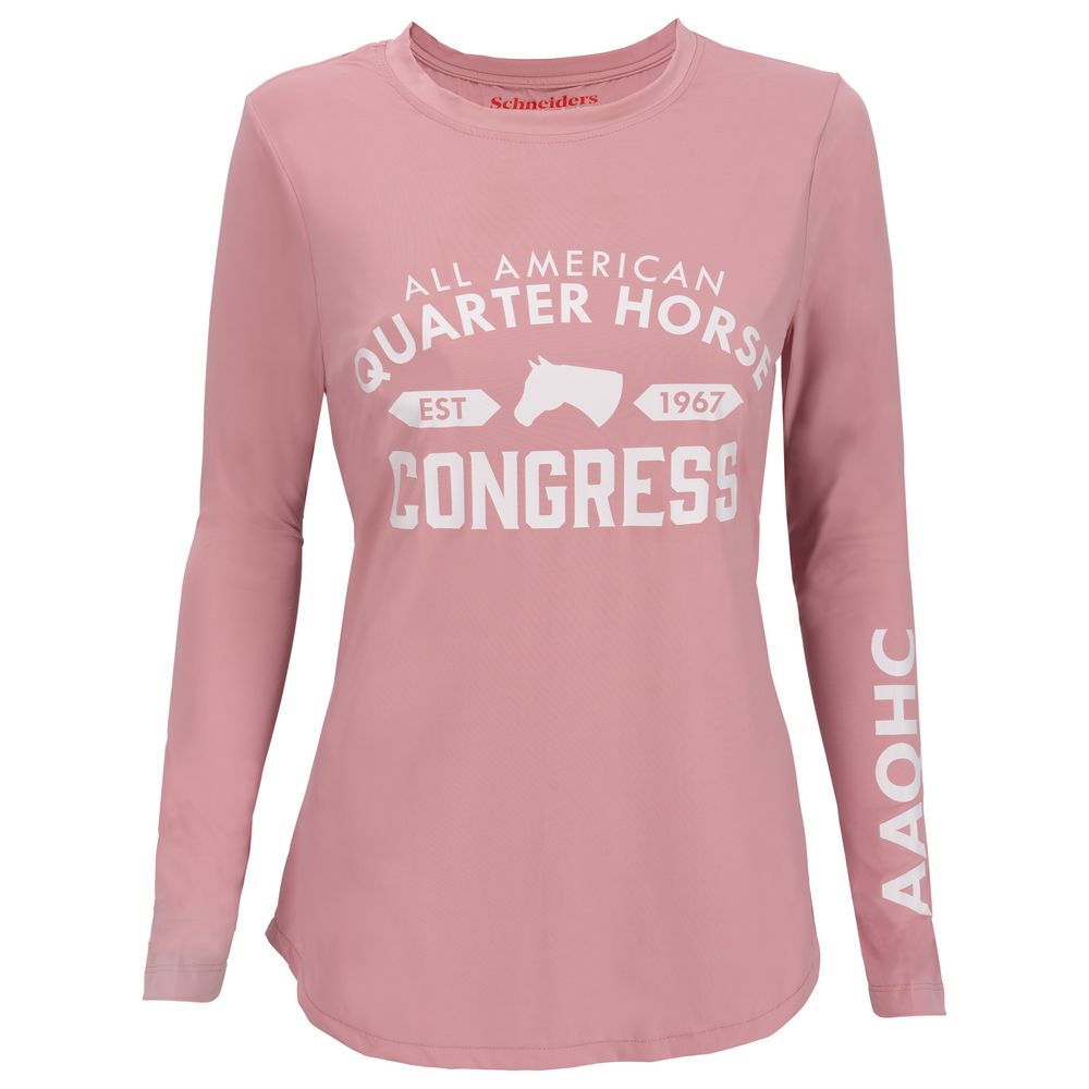 2025 Congress Ladies Performance Long Sleeve Tapered Shirt