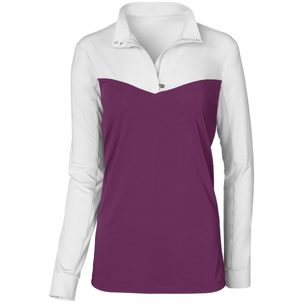 Dapplebay Ladies 1/4 Zip Long Sleeve Lady Show Top