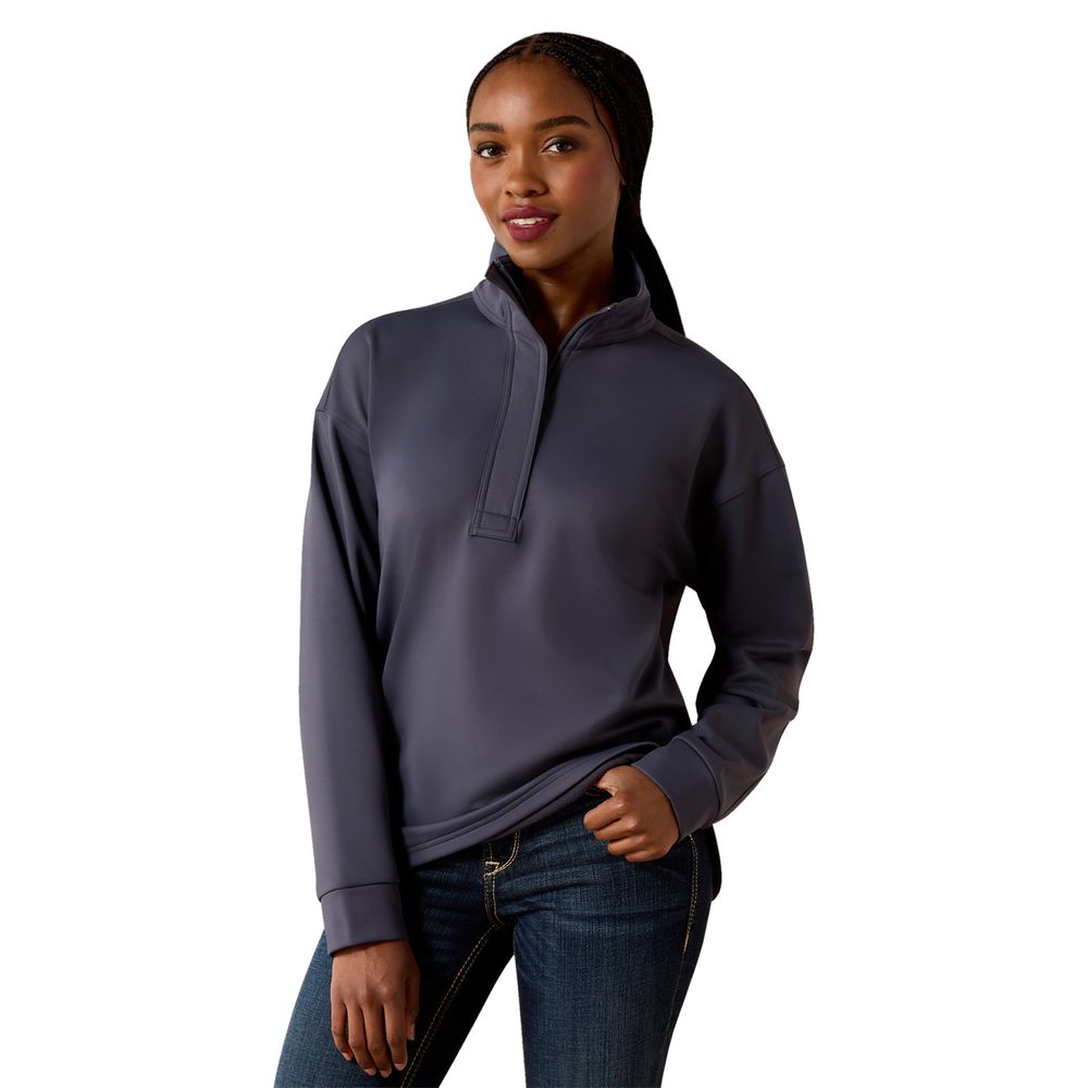 Ariat Ladies Breeze Logo 1/2 Zip Sweatshirt