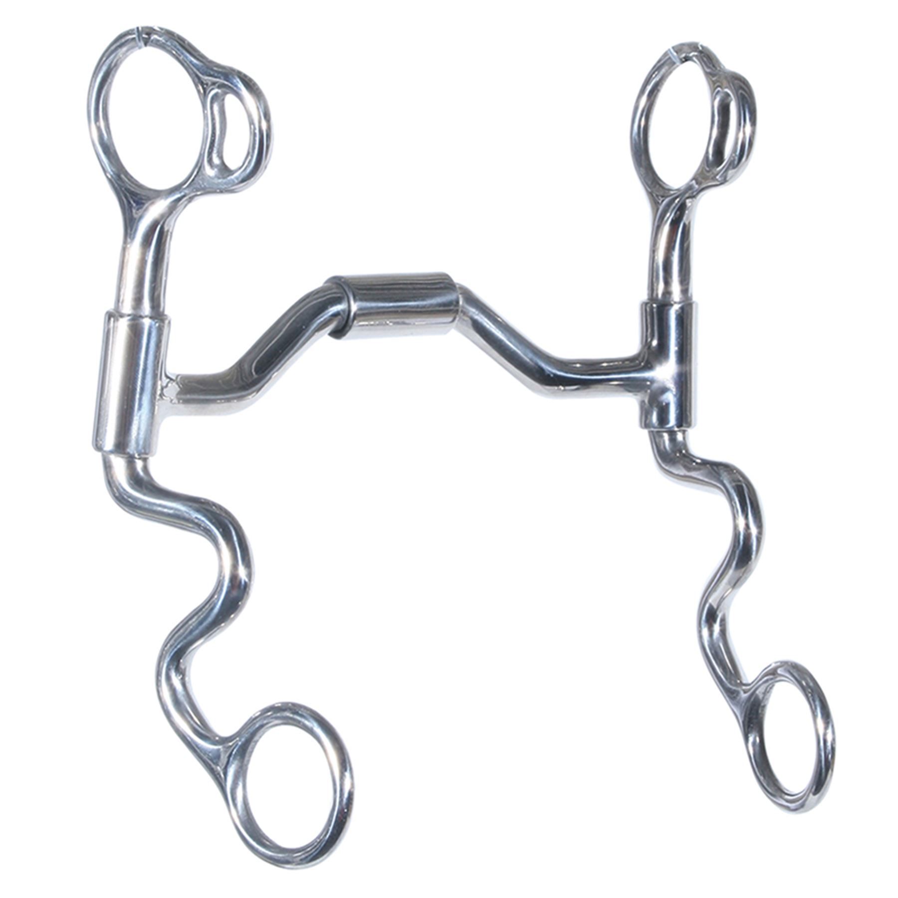 Schneiders® Western Jointed Port/Roller Mouth Curb Bit | Schneiders