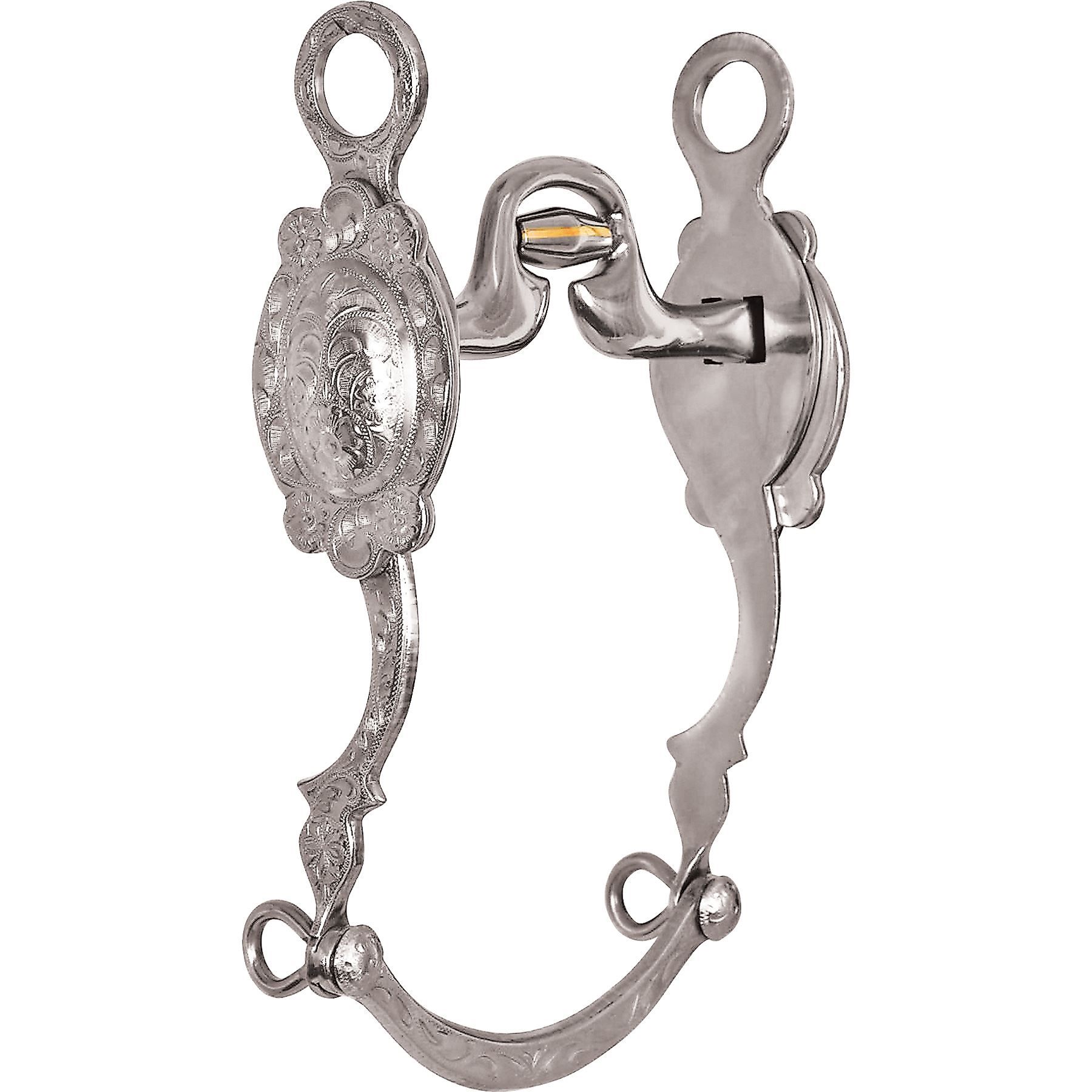 Schneiders Arabian Frog Port with Roller Silver Show Bit | Schneiders