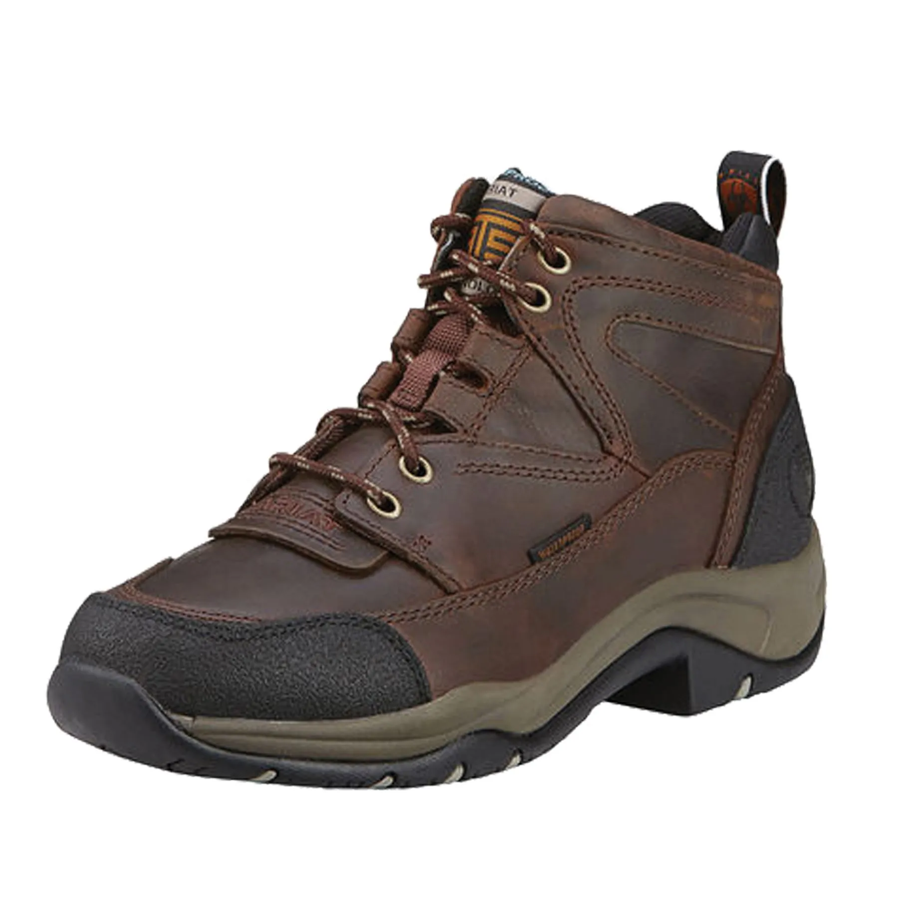Bota De Caminhada Feminina Ariat Terrain H2O, Cobre, 7.5 W US Women