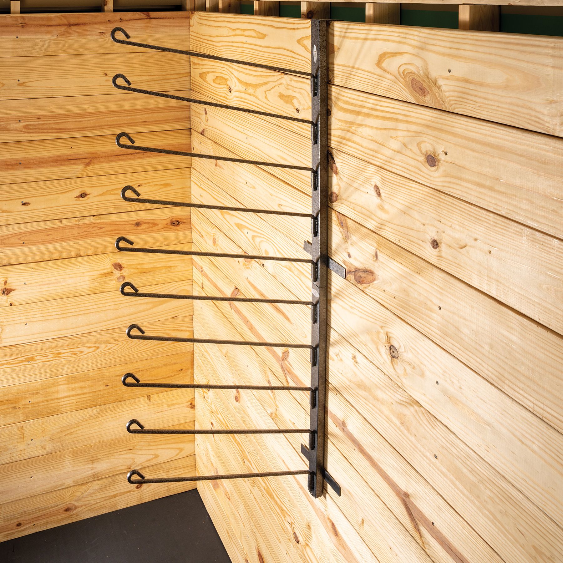 Easy-Up® Pro Portable Wall Hanging 10 Hook Saddle Pad Rack | Schneiders