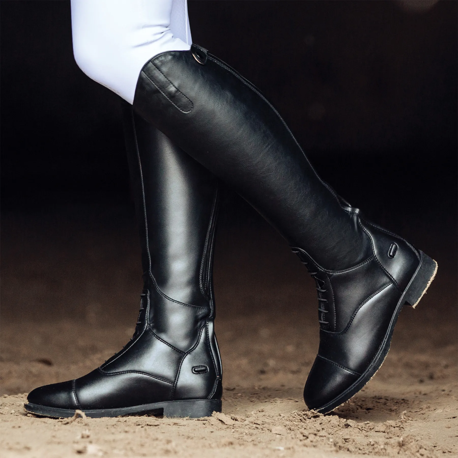 Stivali Da Equitazione HORZE Rover - Alti, Pelle Sintetica, Con Zip, Comodi Per Cavallo E Paddock - Foto 11